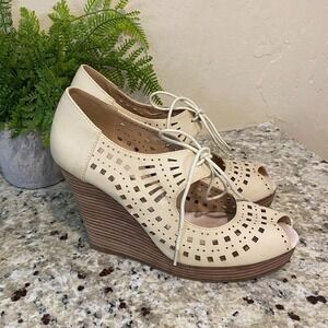 RESTRICTED WEDGED SHOES